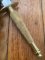J.NOWILL & SONS  J.ADAMS SHEFFIELD ENGLAND GOLD/SILVER FS COMMANDO KNIFE