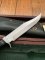 Puma Knife: Puma 1990 African Wildlife Collection 'Big Horn Ram' Bowie Knife with Ebony Handle Display Box and Warranty 125/200