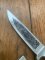 1970's Hubertus Solingen Jagdnicker Knife with Deer Antler Handle & Sheath