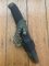 MORA Swedish Made Clipper Hunting Knife with Rubberised Handle Plastic Sheath and Fire Starter
