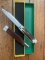Puma Knife: Puma 1974 Vintage 3573 Boot Knife with Stag Handle & Original Box  #45471