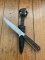 Puma Knife: Pre-64 'USED' 3596 GNICKER Knife with Stag Handle In Original Forest Green Sheath