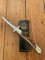 Puma Knife: Puma 2006 Large Medici JCW Lock back Knife with Stag Handle in Box