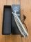 Puma Knife: Puma IP Twin Blade Cazador Stag Antler Folding Lock Knife