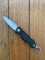 Leatherman USA Fine Edge Black Handled Liner Lock Folding Knife