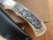 Puma Knife: Puma 1990 American Wildlife Collection 4 star Fixed Blade Knife with White Micarta Handle Original Box and matching Warranty #025/400