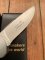 Puma Knife: Puma 1998 Custom Stag Antler Handled Lock Back Folding Knife