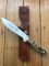 Puma Knife: Puma 11 6378 Original 1997 OUTDOOR knife with original sheath #53972