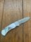 Puma Knife: 1999 Puma 4 Star Mini Folding Lock Knife with Mother Of Pearl Handle