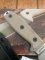ESEE Knives- ESEE-4 Knife with Ivory Beige Micarta Handle & Black Kydex Sheath