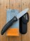 GERBER USA  LARIAT 3.5 Fine Edge Folding Knife with Pouch and Original Box.