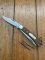 Puma Knife: Puma Original Rare 1979 Gelder Twin Blade Knife with Tools and Jacaranda Handle #24972
