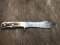 SOS Damascus *PUMA White Hunter* Knife with Sambar Deer Antler Handle & Leather Sheath