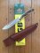Puma Knife: Puma 6398 Original 1970 Hunters Friend knife Scrimshawed by SELVIDGE  with Sheath & Box