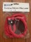 Dog Lead: Red Deluxe Slip Lead, 16mm thick, 1m long