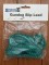 Dog Lead: Emerald green/Blue-flecked Slip Lead, 8mm thick, 2m long