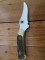 Puma Knife: Puma Buddy 'Laser Cutout' with Stag Handle