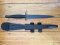FALLKNIVEN G1 Double Edged Tactical Boot Knife in Zytel Plastic Sheath
