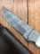 SOS Damascus *PUMA SkinMaster* Knife with Bone Handle & Leather Sheath