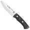 Cudeman Model 206-M Fixed Blade BS-9 Bushcrafter Fixed Blade Knife With Multi-Position Leather Sheath
