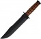 Ka-Bar Knife: Kabar Big Brother US Knife with Leather Handle and Leather Sheath
