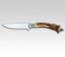 Linder Miniature Knife with Crown Stag Antler Handle and 6cm Blade