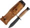 Ontario 2021 Model Pilots Survival Knife Straight Edge Knife with Leather Handle and Leather Sheath