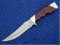 Bear & Son USA Made Hunting Knife with Rosewood Handle