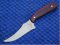 Bear & Son USA Made Skinning Knife with Rosewood Handle