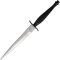 J.NOWILL & SONS  J.ADAMS SHEFFIELD ENGLAND BLACK/SILVER FS COMMANDO KNIFE