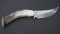 Silver Stag Tool Steel Series Skinner Stag Antler Handle
