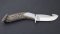 Silver Stag Crown Series Big Gamer Knife with Stag Antler Handle