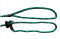 Dog Lead: Emerald green/Blue-flecked Slip Lead, 8mm thick, 1.5m long