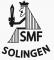 SMF German Knife: 1950's - 60's Jagdnicker Knife with Stag Handle Decorative Inset & Sheath