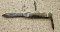 Puma Knife: Puma Taschenmesser 421 Pocket Knife with Stag Antler Handle