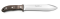 Puma Knife: Puma 121000 Large 'Robuster' Knife with Solid Walnut Handle #0105