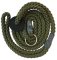 Dog Lead: Olive Green Slip Lead, 8mm thick, 1m long