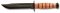 Ka-Bar Knife: Kabar Short Plain-edge blade US Marine Corp Knife