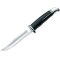 Buck Knife: Buck 2005 Woodsman 102 with Black Phenolic Handle & Leather Sheath