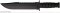 Ka-Bar Knife: Kabar Black Big Brother US Knife with Leather Sheath