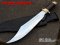 Down Under Knives: Down Under Mistress Big Bowie Knife