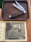 Schrade Ducks Unlimited USA-Made Federal Duck Stamp 1987/88 knife in Wooden Gift Box