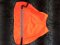 Blaze Orange Gun Dog Vest with Reflective Strip Medium-Large Size