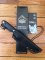Puma Knife: Puma 2+2 Niederwild Fixed Blade knife with Micarta wood Handle
