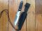 Puma Knife: Puma 2+2 Niederwild Fixed Blade knife with Micarta wood Handle