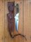 Puma Knife: Puma Skinner II Laser Cut with Stag Handle and Tan leather sheath