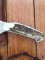 Puma Knife: Puma Skinner II Laser Cut with Stag Handle and Tan leather sheath