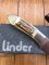 Linder Compact Hunter knife with sheath