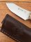 Puma Knife: Puma IP Ela Olive Handled Fixed Blade Knife