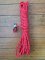 Long Dog Lead: Professional 10 metre Dog Trainer Red Fleck Lead